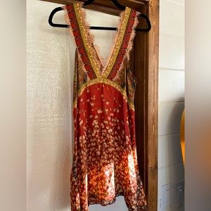 Free People East Willow Trapeze Dress NWT Small